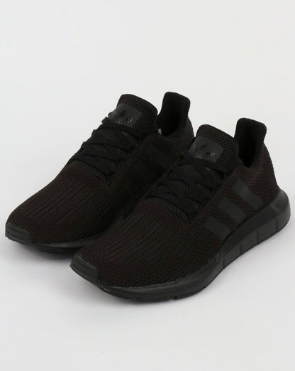 Adidas Swift Run Trainers Triple Black