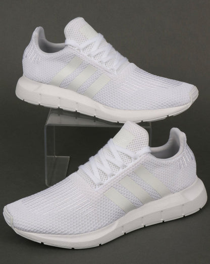 Adidas Swift Run Trainers Triple White