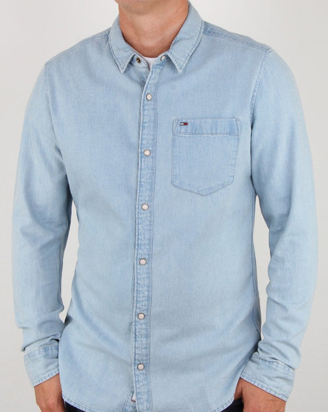 Tommy Hilfiger Classic Denim Shirt Blue