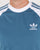 Adidas Originals 3 Stripes Long Sleeve T Shirt Blanch Blue