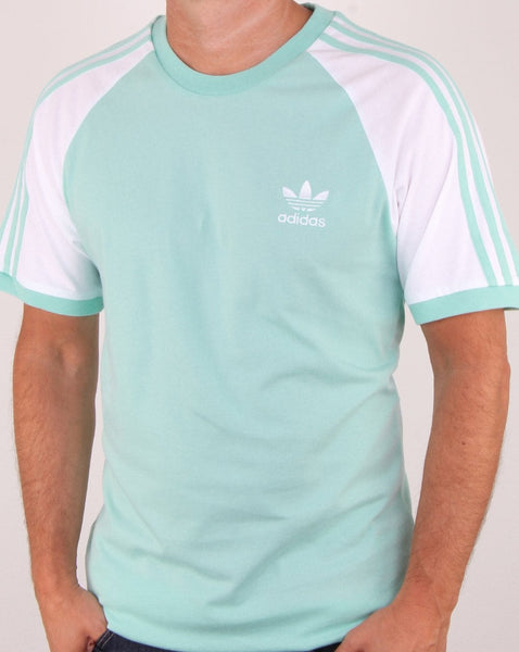 Adidas Originals 3 Stripes T Shirt Clear Mint