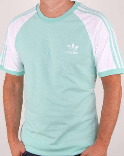 Adidas Originals 3 Stripes T Shirt Clear Mint