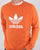 Adidas Originals Trefoil Crew Sweat Craft Orange