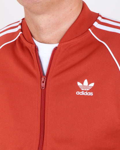 Adidas Originals Superstar Track Top Rust Orange