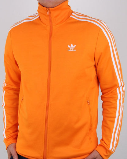 Adidas Originals Beckenbauer Track Top Bright Orange