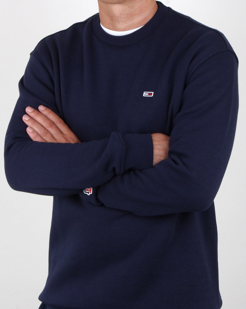 Tommy Hilfiger Classic Crew Neck Sweatshirt Navy