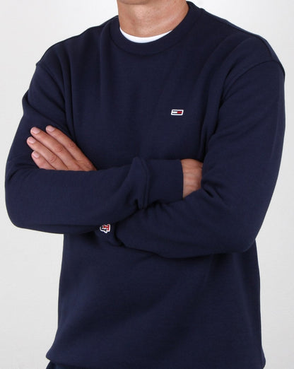Tommy Hilfiger Classic Crew Neck Sweatshirt Navy