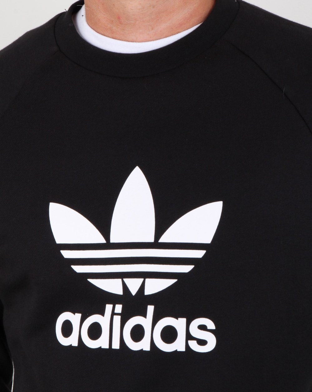 Adidas Originals Trefoil Sweatshirt Black