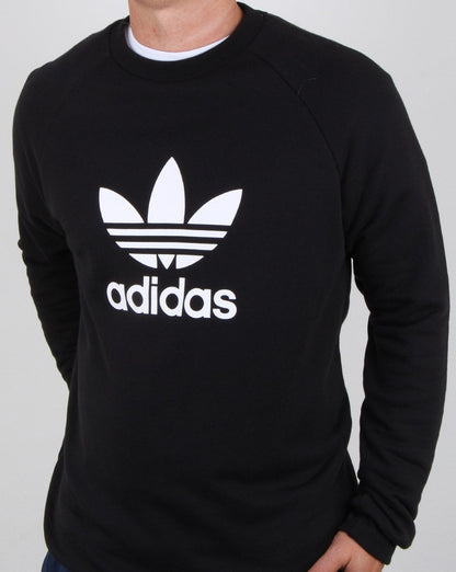 Adidas Originals Trefoil Sweatshirt Black