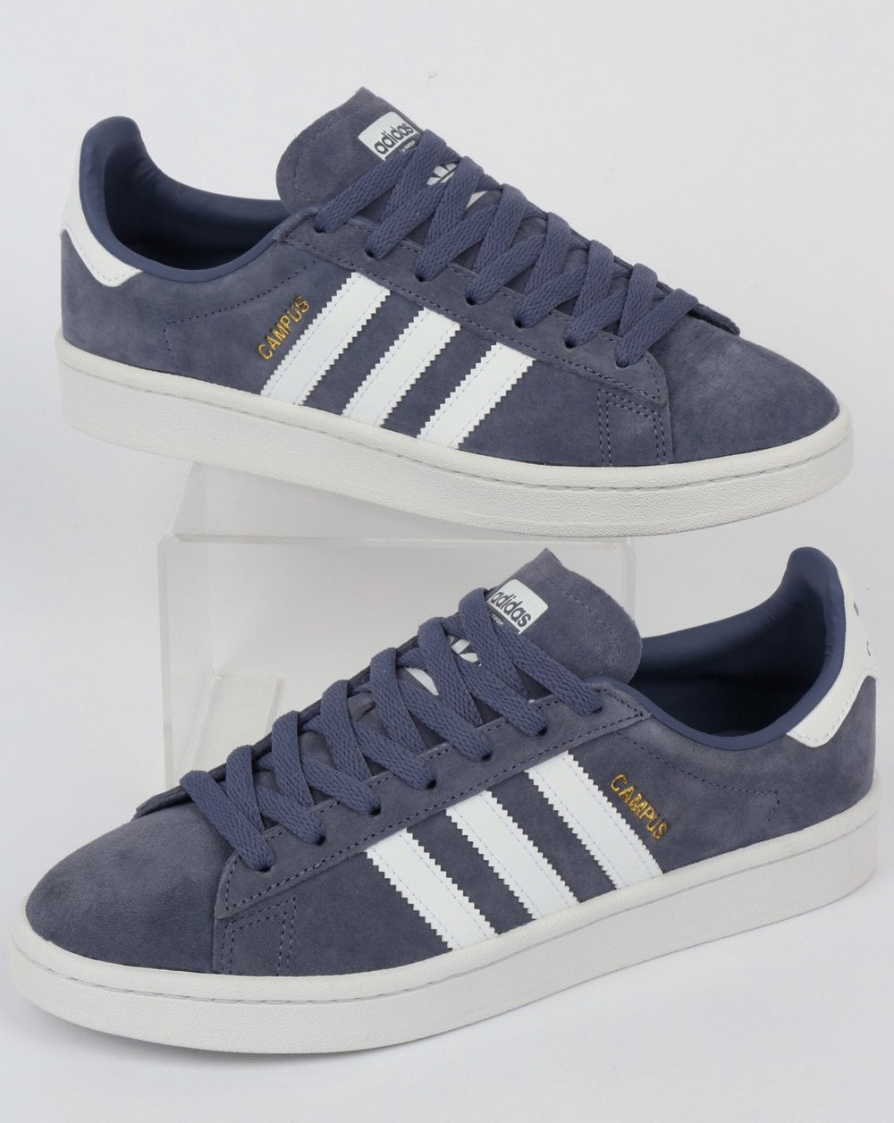 Adidas Campus Trainers Raw Indigo/White