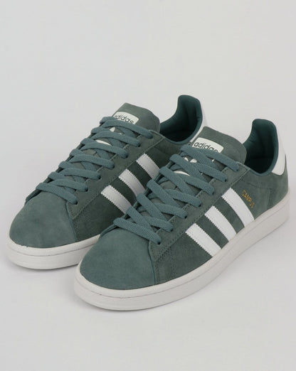 Adidas Campus Trainers Raw Green/White