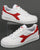 Diadora B. Elite Trainers White/Ferrari Red