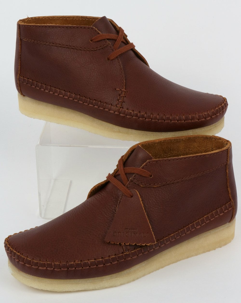 Clarks Originals Weaver Boot Tan Leather