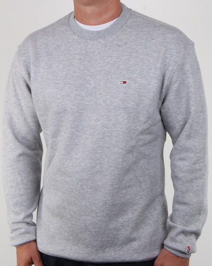 Tommy Hilfiger Classic Crew Neck Sweatshirt Grey Heather