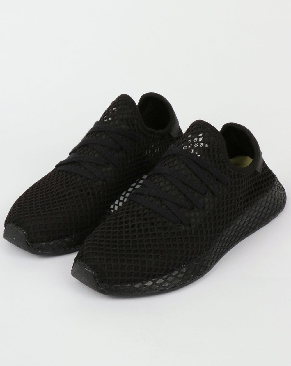 Adidas Deerupt Runner Trainers Black/Black/White