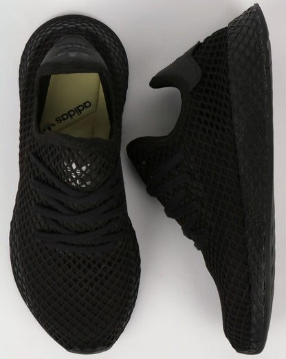 Adidas Deerupt Runner Trainers Black/Black/White