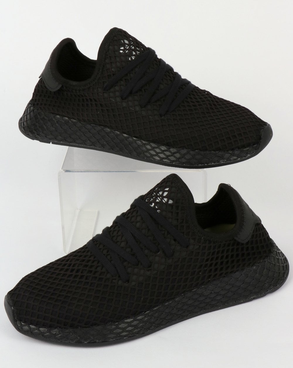 Adidas Deerupt Runner Trainers Black/Black/White