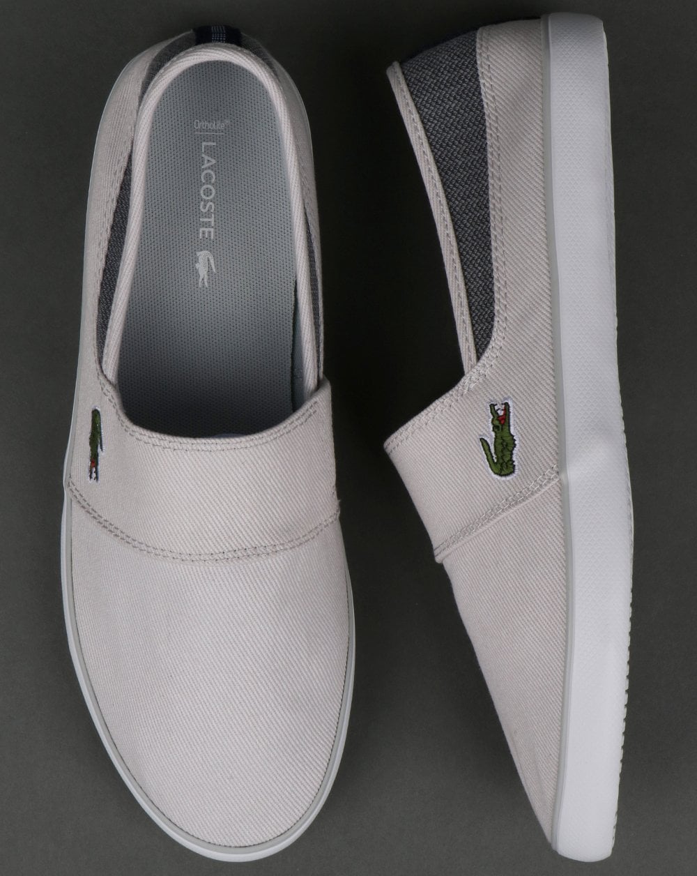 Lacoste Marice Slip On Espadrille Grey/Grey