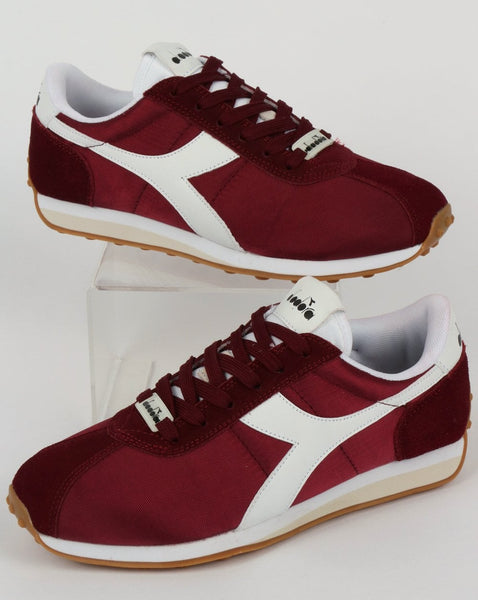 Diadora Sirio NYL Trainer Claret Burgundy