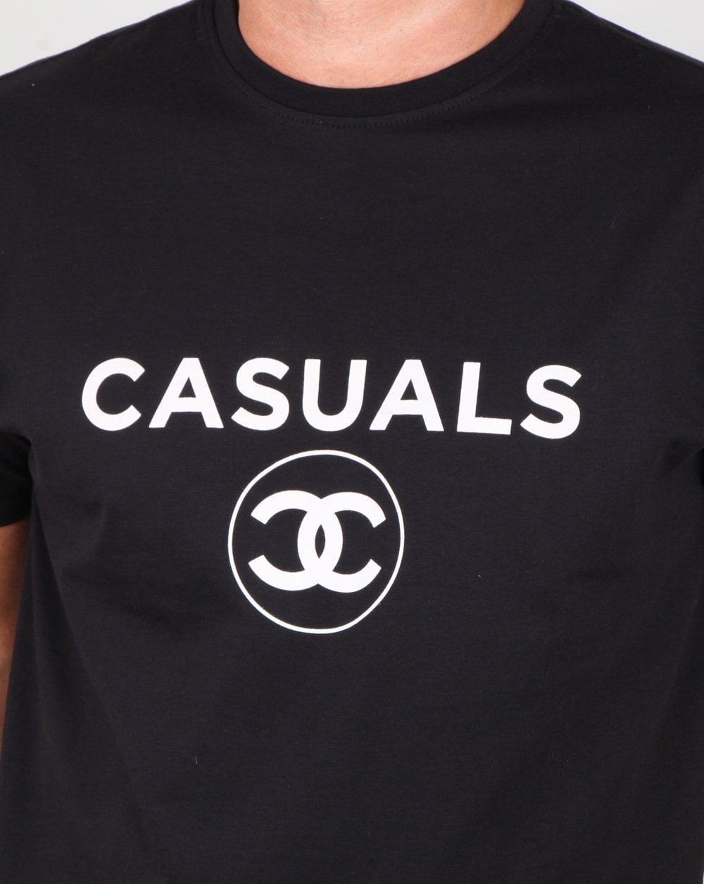 80s Casual Classics Fashion Casual T Shirt Black