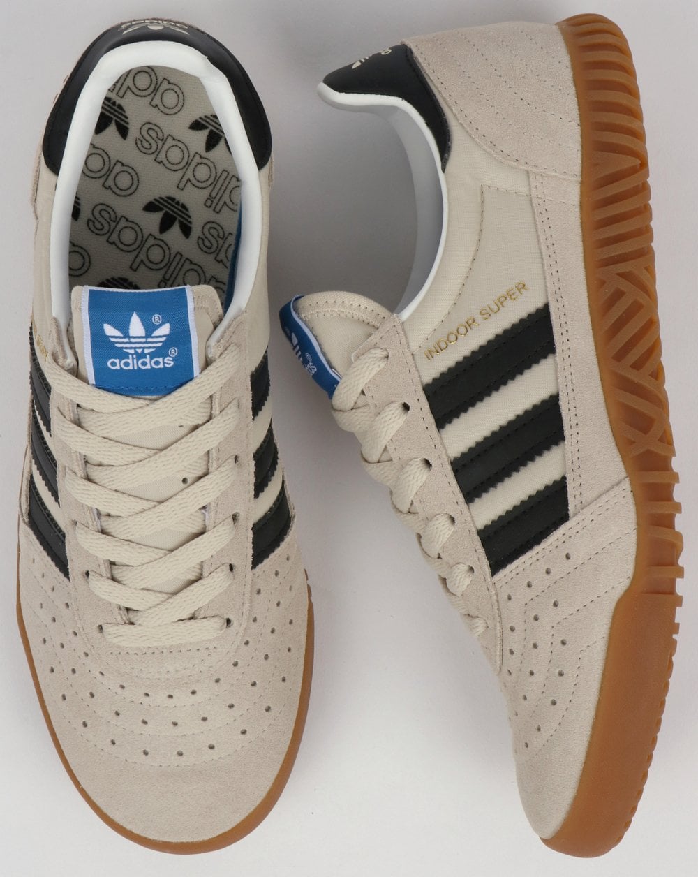 Adidas Indoor Super Trainers Clear Brown/Black