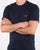 Barbour International Small Logo T-shirt Navy /red