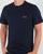 Barbour International Small Logo T-shirt Navy /red
