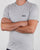 Barbour International Small Logo T-shirt Grey Marl