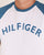 Tommy Hilfiger Raglan Logo T Shirt Blue