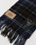 Barbour Tartan Lambswool Scarf Navy/Red