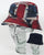 Pretty Green Union Jack Bucket Hat Navy