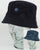 Pretty Green Reversible Tonal Paisley Bucket Hat Navy