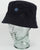 Pretty Green Reversible Tonal Paisley Bucket Hat Navy