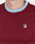 Fila Vintage Ringer T Shirt Claret - Sky