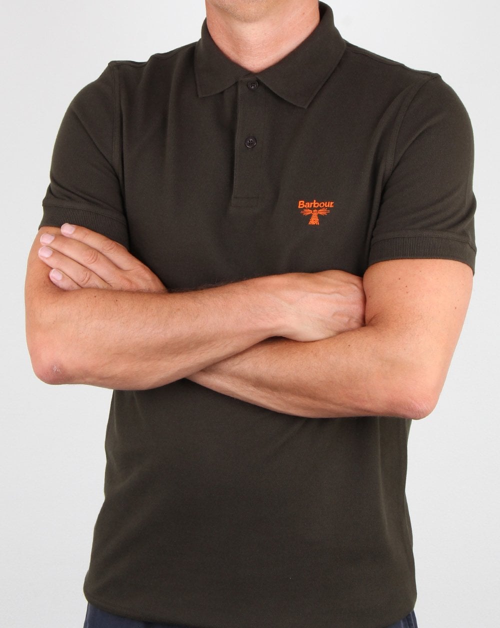 Barbour Business Beacon Polo Shirt Forest Green