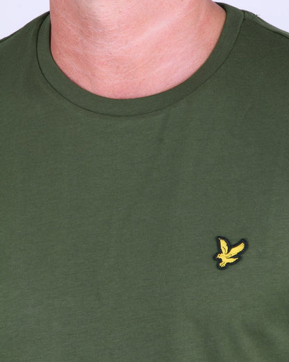 Lyle And Scott Long Sleeve T-shirt Woodland Green