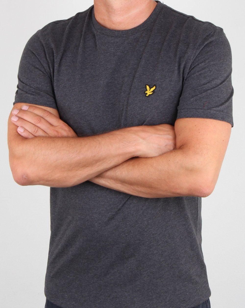 Lyle And Scott T-shirt Charcoal Marl