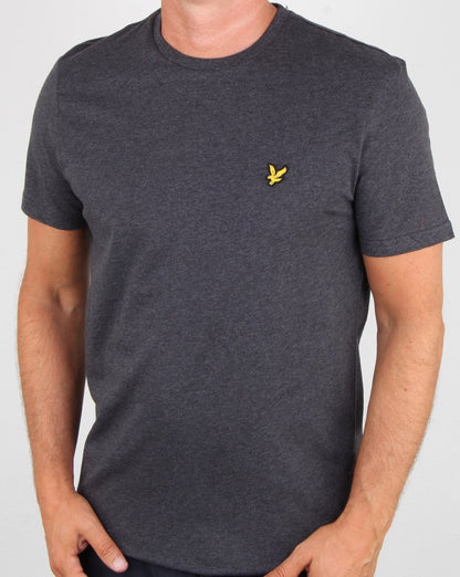 Lyle And Scott T-shirt Charcoal Marl