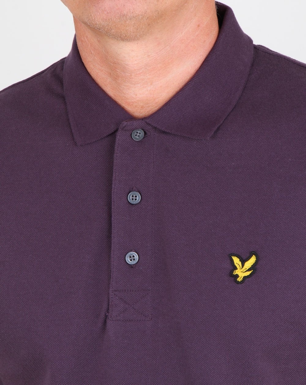 Lyle And Scott Polo Shirt Deep Plum