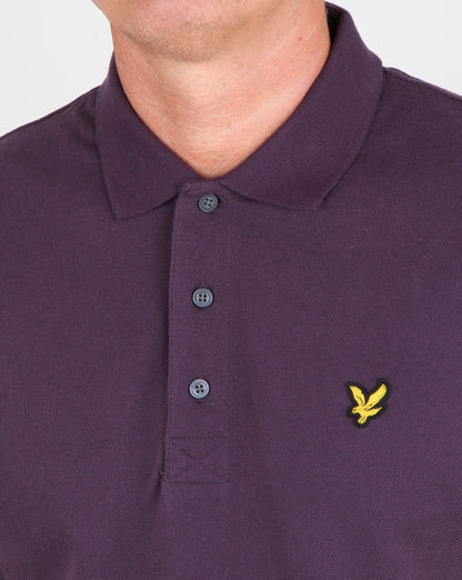 Lyle And Scott Polo Shirt Deep Plum