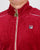 Fila Vintage Finest Velour Track Top Deep Red