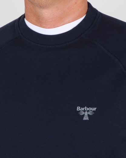 Barbour Beacon Crew Sweatshirt New Navy