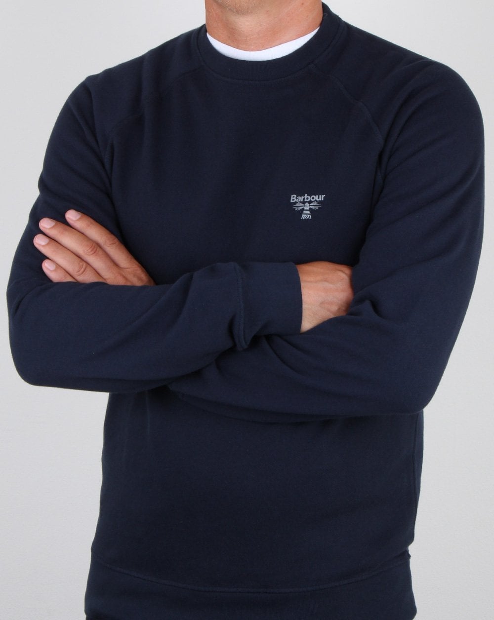 Barbour Beacon Crew Sweatshirt New Navy