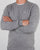Barbour Lambswool Jumper Grey Marl
