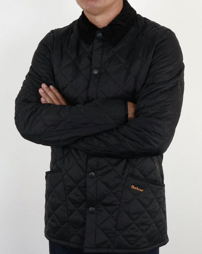 Barbour Heritage Classic Quilted Jacket Black