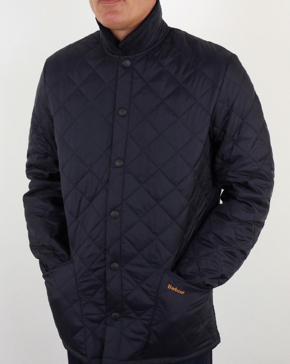 Barbour Heritage classic Quilted Jacket Navy