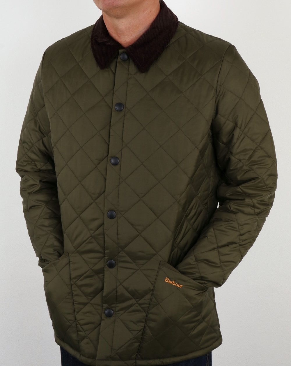 Barbour Heritage Classic Quilted Jacket Olive