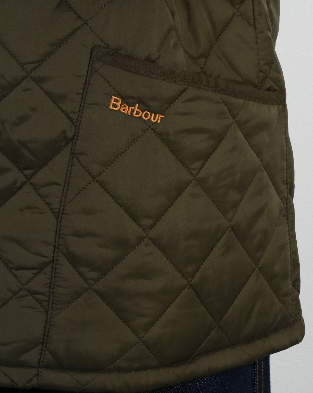 Barbour Heritage Classic Quilted Jacket Olive