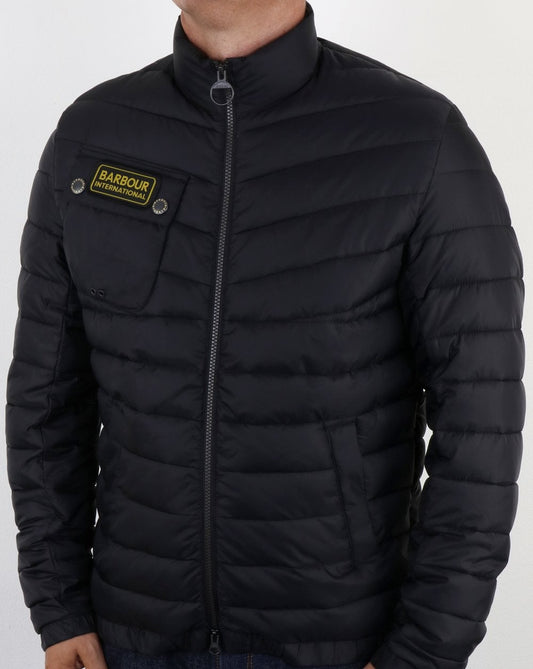 Barbour International Barbour International Chain Quilted Jacket Black