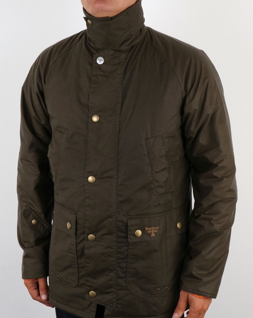 Barbour Lingmell Wax Jacket Clay